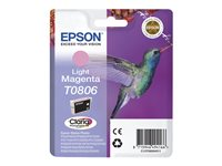 Epson T0806 - 7.4 ml - magenta clair - original - blister - cartouche d'encre - pour Stylus Photo P50, PX650, PX660, PX700, PX710, PX720, PX730, PX800, PX810, PX820, PX830 C13T08064011