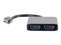 C2G Mini DisplayPort 1.2 to Dual HDMI MST Hub - Répartiteur vidéo/audio - 2 x HDMI - de bureau 84292
