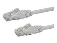StarTech.com Câble Ethernet 10 m - RJ45 Cat6 - Câble réseau sans accroc - UTP - Cordon patch - Catégorie 6 - Blanc - Cordon de raccordement - RJ-45 (M) pour RJ-45 (M) - 10 m - CAT 6 - moulé, sans crochet - blanc N6PATC10MWH