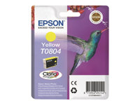 Epson T0804 - 7.4 ml - jaune - original - blister - cartouche d'encre - pour Stylus Photo P50, PX650, PX660, PX700, PX710, PX720, PX730, PX800, PX810, PX820, PX830 C13T08044011