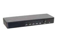 C2G 4-Port HDMI Splitter 4K30 - Répartiteur vidéo/audio - 4 x HDMI - de bureau 82058