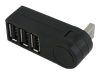 MCL Samar USB2-M103 Mini hub - Concentrateur (hub) - 3 x USB 2.0 - de bureau USB2-M103