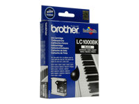 Brother LC1000BK - Noir - originale - cartouche d'encre - pour Brother DCP-350, 353, 357, 560, 750, 770, MFC-3360, 465, 5460, 5860, 660, 680, 845, 885 LC1000BKBP