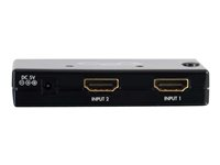 C2G 2-Port HDMI Auto Switch - Commutateur vidéo/audio - 2 x HDMI - de bureau 89050