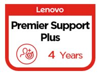 Lenovo Premier Support Plus Upgrade - Contrat de maintenance prolongé - pièces et main d'oeuvre (pour système avec 1 an d'assistance Premier) - 4 années (à partir de la date d'achat originale de l'appareil) - sur site - temps de réponse : NBD - pour ThinkPad C14 Gen 1 Chromebook; L13 Gen 4; L13 Yoga Gen 4; L14 Gen 4; L15 Gen 4 5WS1L39533