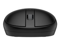 HP 240 - Souris - droitiers et gauchers - optique - 3 boutons - sans fil - Bluetooth 5.1 - récepteur sans fil USB - noir de jais - pour Laptop 14, 14s, 15, 15s, 17; Pavilion 32 3V0G9AA