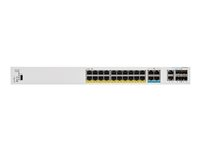 Cisco Business 350 Series CBS350-24MGP-4X - Commutateur - C3 - Géré - 20 x 10/100/1000 (PoE+) + 4 x 2.5GBase-T (PoE+) + 2 x combo 10 Gigabit SFP+/RJ-45 + 2 x 10 Gigabit SFP+ - Montable sur rack - PoE+ (375 W) CBS350-24MGP-4X-EU