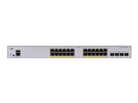 Cisco Business 350 Series CBS350-24FP-4X - Commutateur - C3 - Géré - 24 x 10/100/1000 (PoE+) + 4 x 10 Gigabit SFP+ - Montable sur rack - PoE+ (370 W) CBS350-24FP-4X-EU